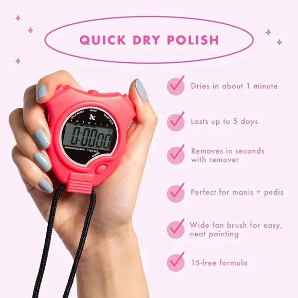 Olive & June Quick Dry Nail Polish - Elevator, NEW - Picture 7 of 9